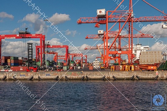 Lifting Cranes at Dublin Port